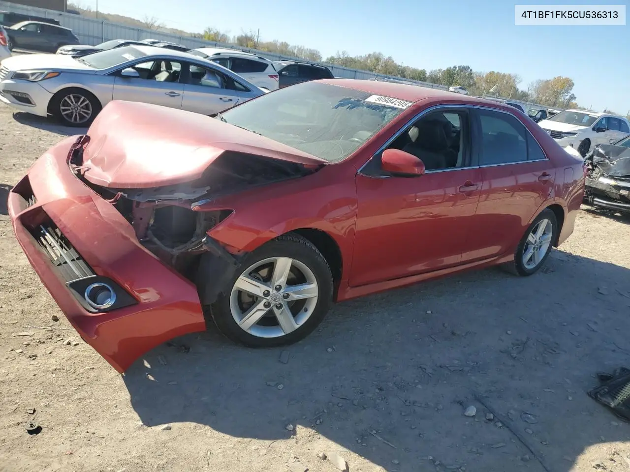 4T1BF1FK5CU536313 2012 Toyota Camry Base