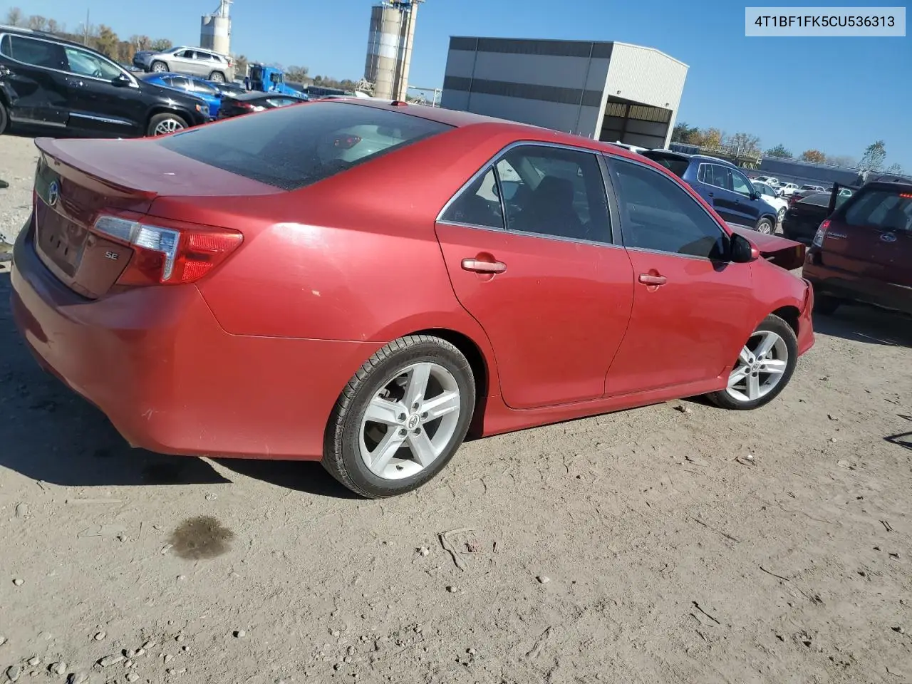 4T1BF1FK5CU536313 2012 Toyota Camry Base