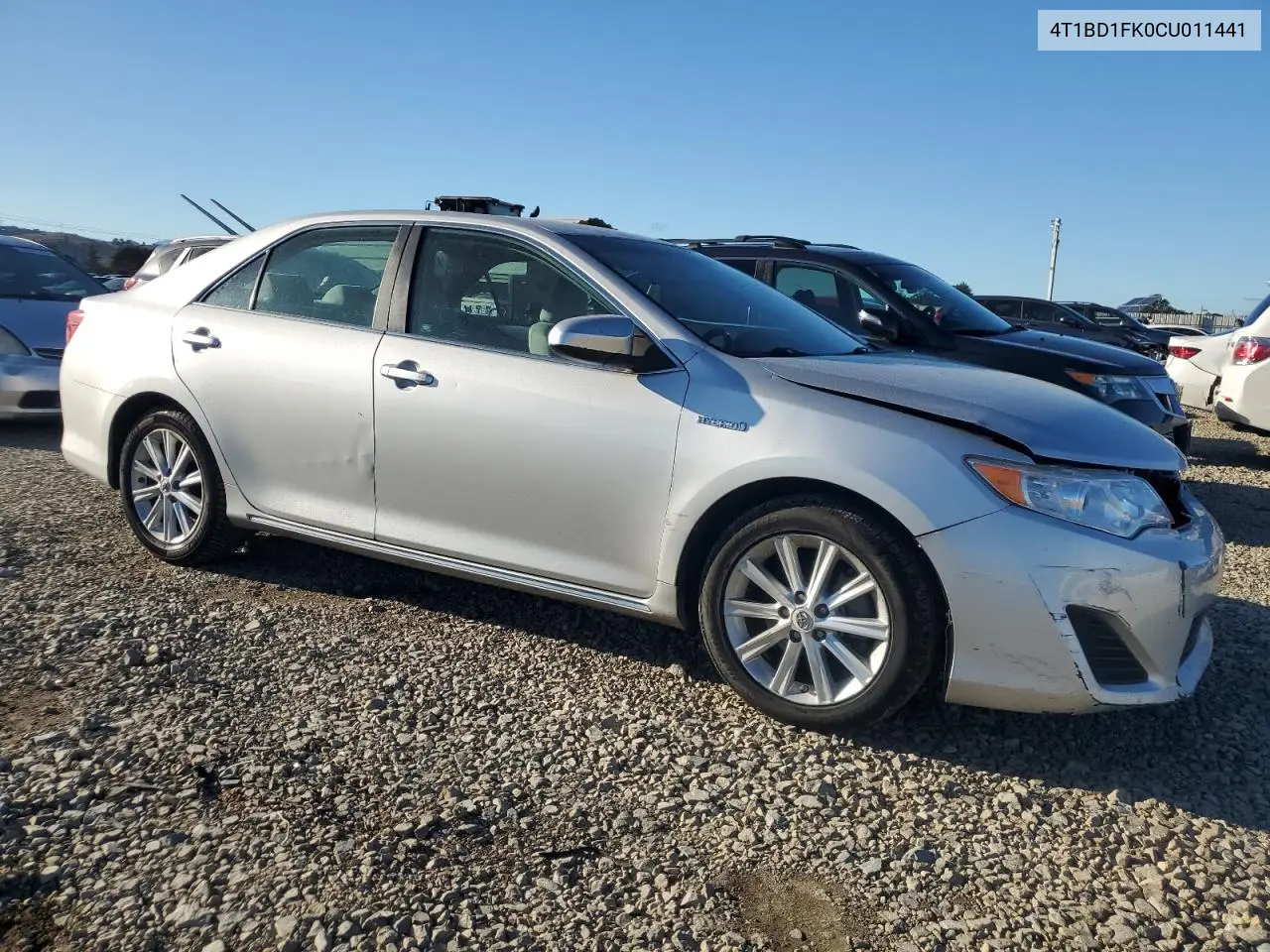 4T1BD1FK0CU011441 2012 Toyota Camry Hybrid