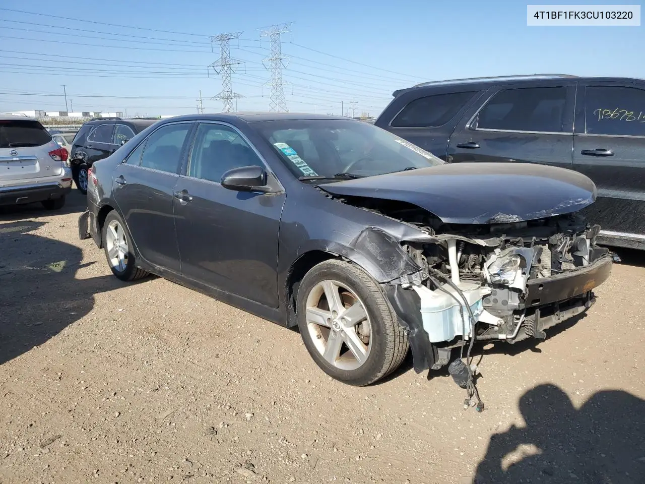 4T1BF1FK3CU103220 2012 Toyota Camry Base