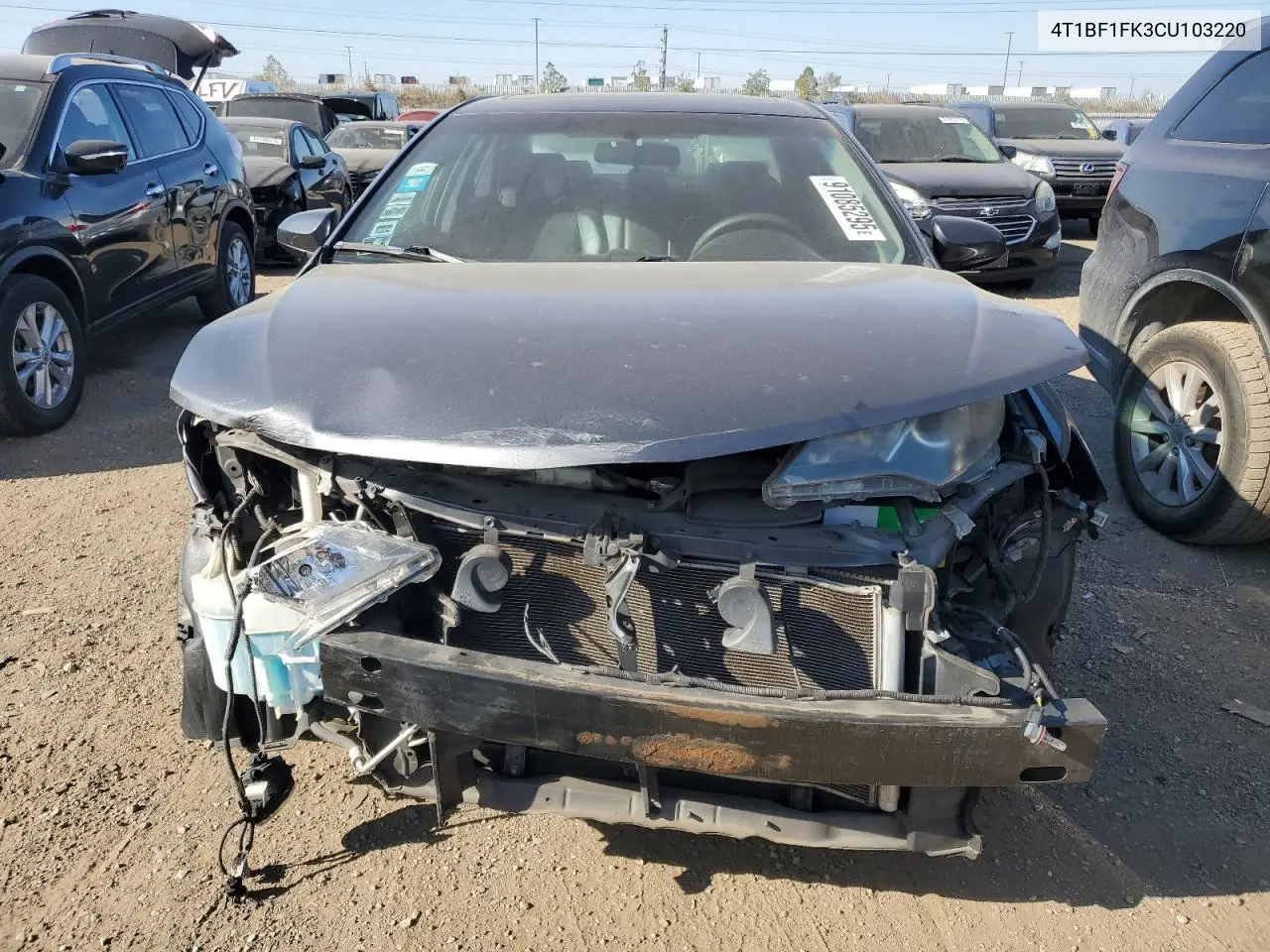 4T1BF1FK3CU103220 2012 Toyota Camry Base