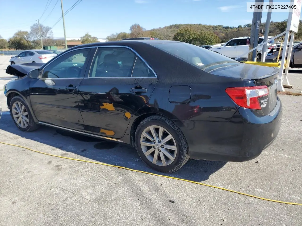 4T4BF1FK2CR227405 2012 Toyota Camry Base