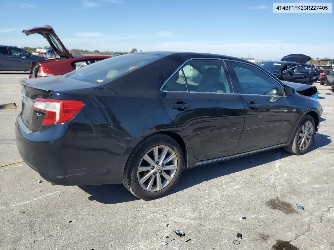 4T4BF1FK2CR227405 2012 Toyota Camry Base