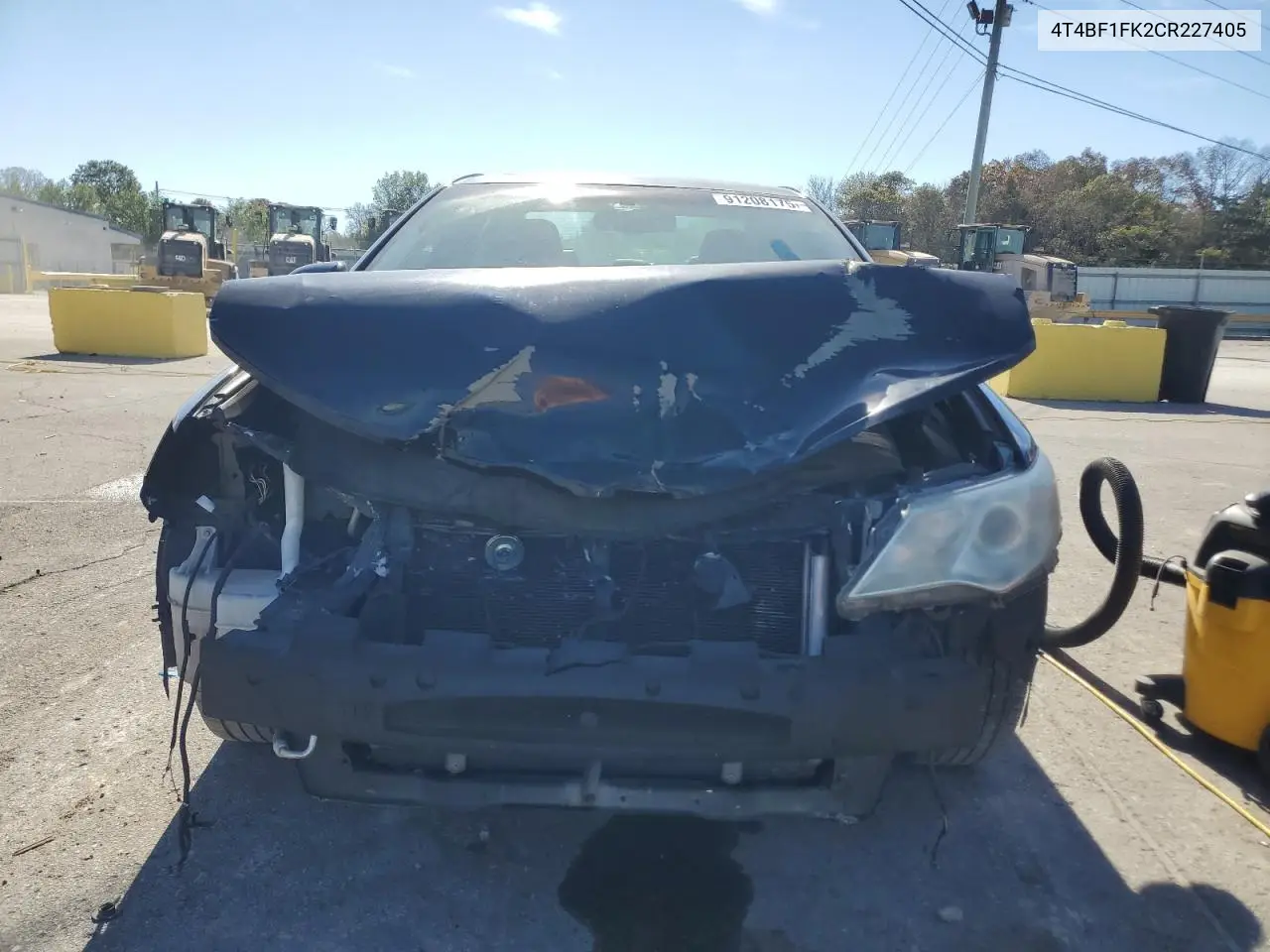 4T4BF1FK2CR227405 2012 Toyota Camry Base