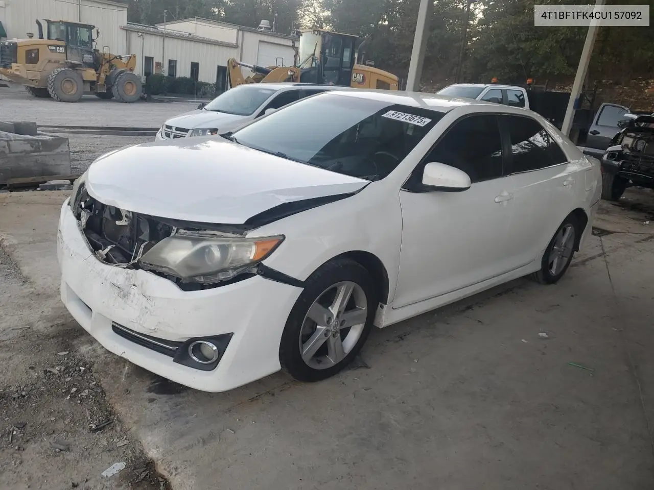 4T1BF1FK4CU157092 2012 Toyota Camry Base