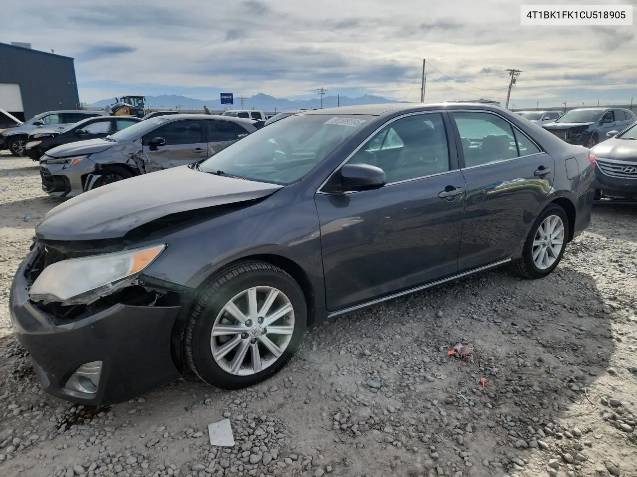 4T1BK1FK1CU518905 2012 Toyota Camry Se