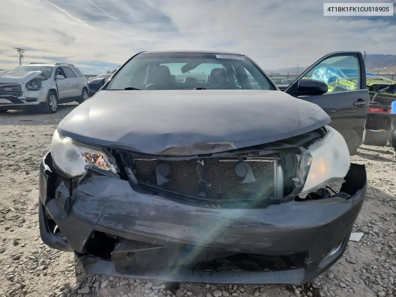 4T1BK1FK1CU518905 2012 Toyota Camry Se