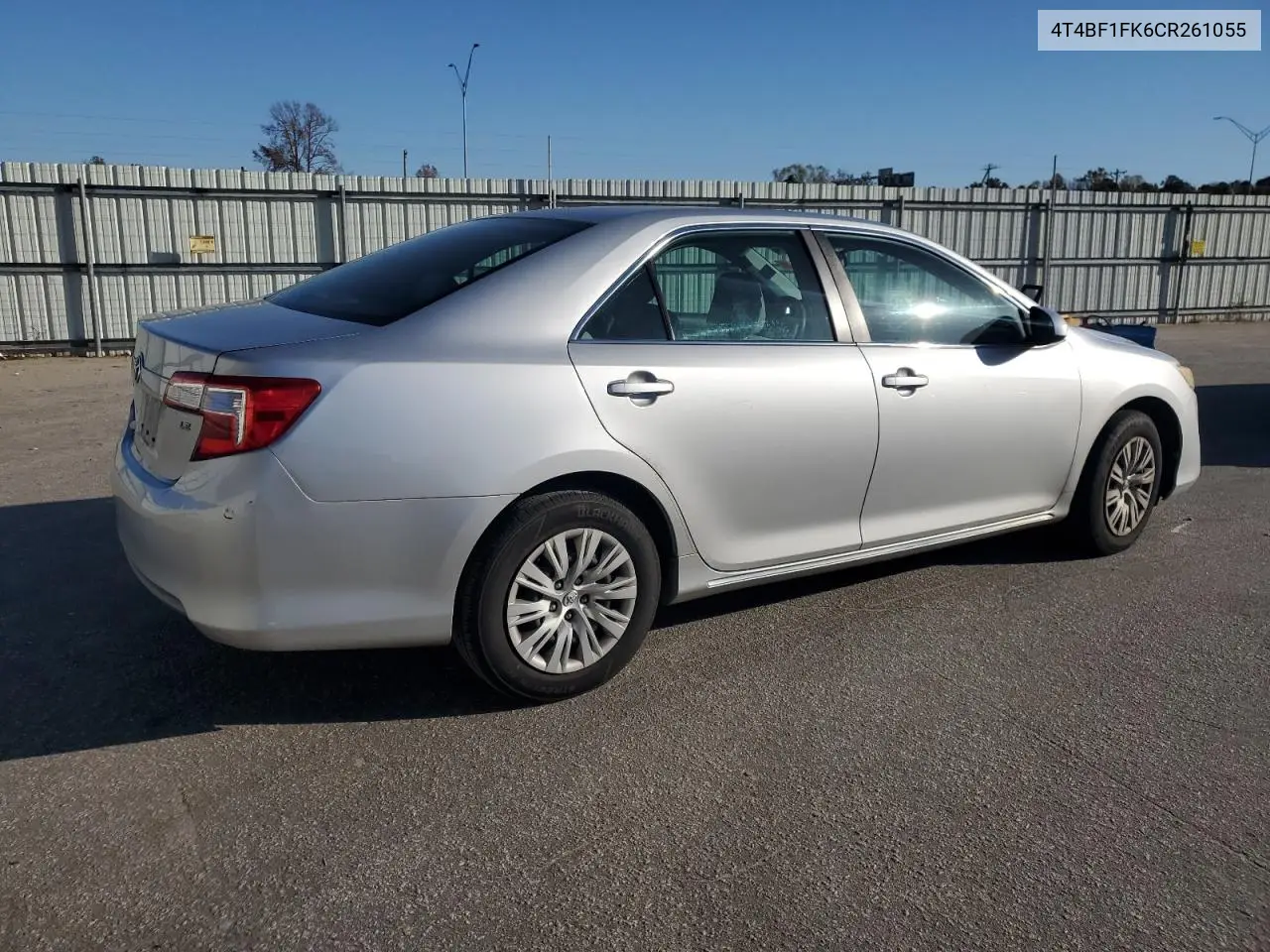 4T4BF1FK6CR261055 2012 Toyota Camry Base