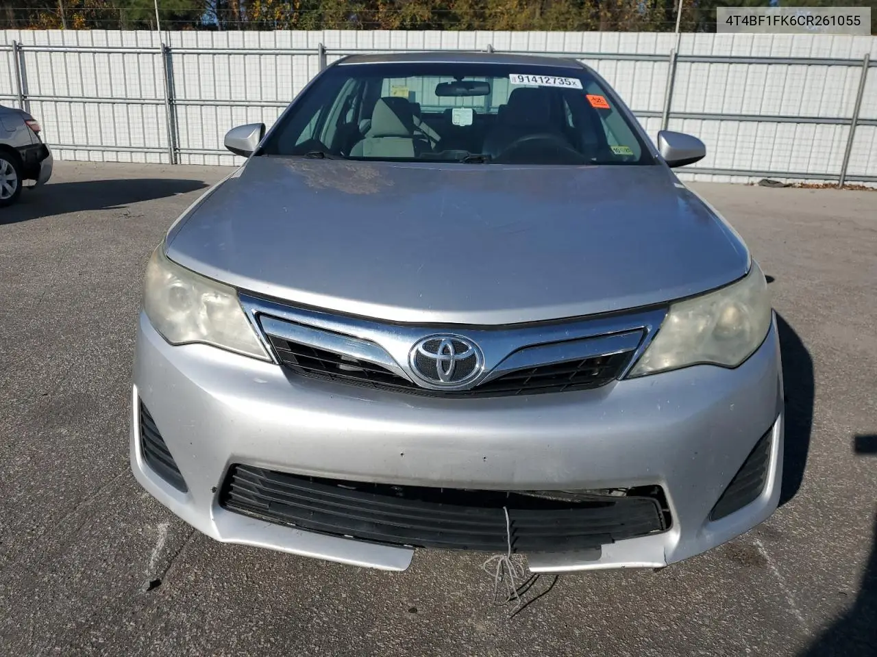 4T4BF1FK6CR261055 2012 Toyota Camry Base