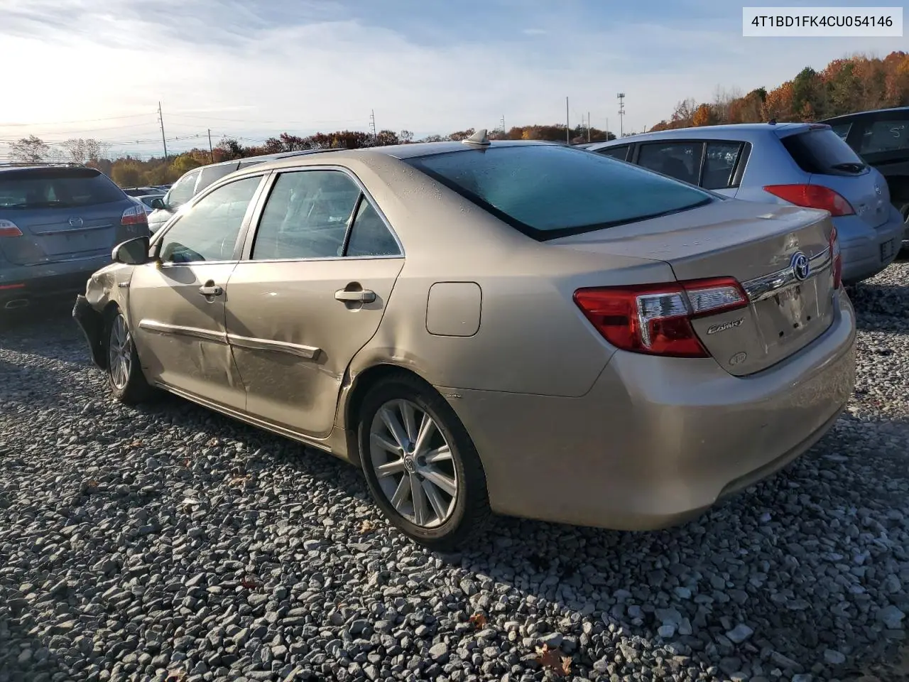 4T1BD1FK4CU054146 2012 Toyota Camry Hybrid