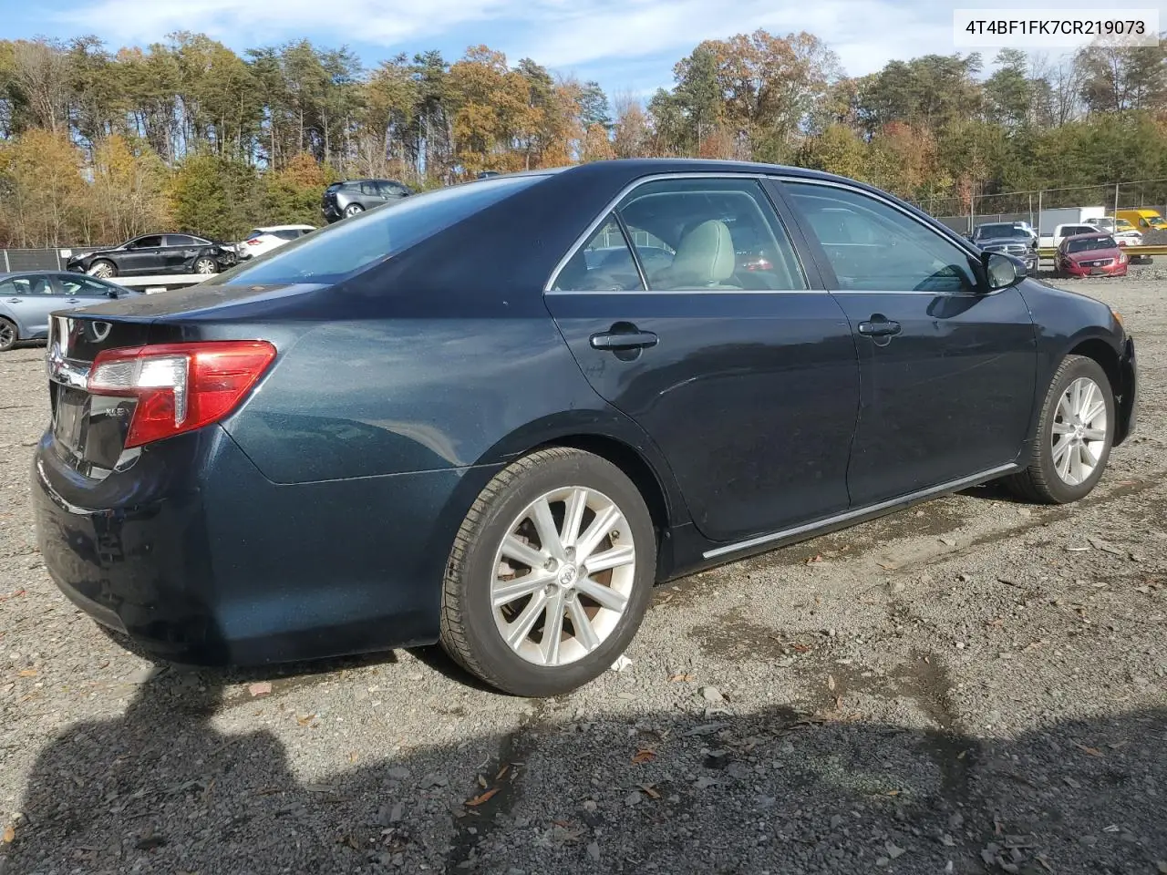 4T4BF1FK7CR219073 2012 Toyota Camry Base