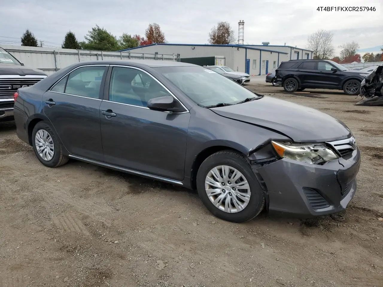 4T4BF1FKXCR257946 2012 Toyota Camry Base