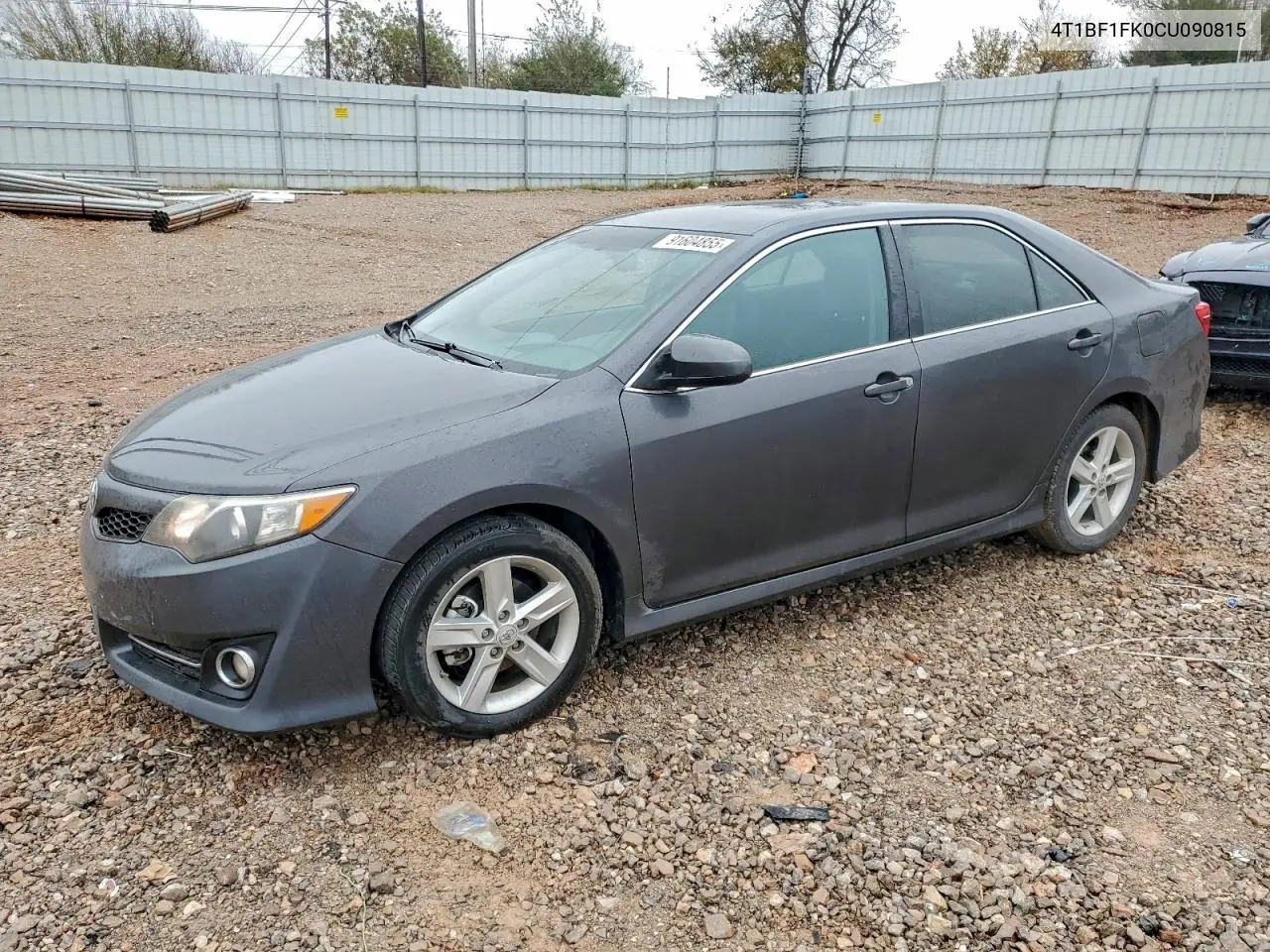 4T1BF1FK0CU090815 2012 Toyota Camry Base