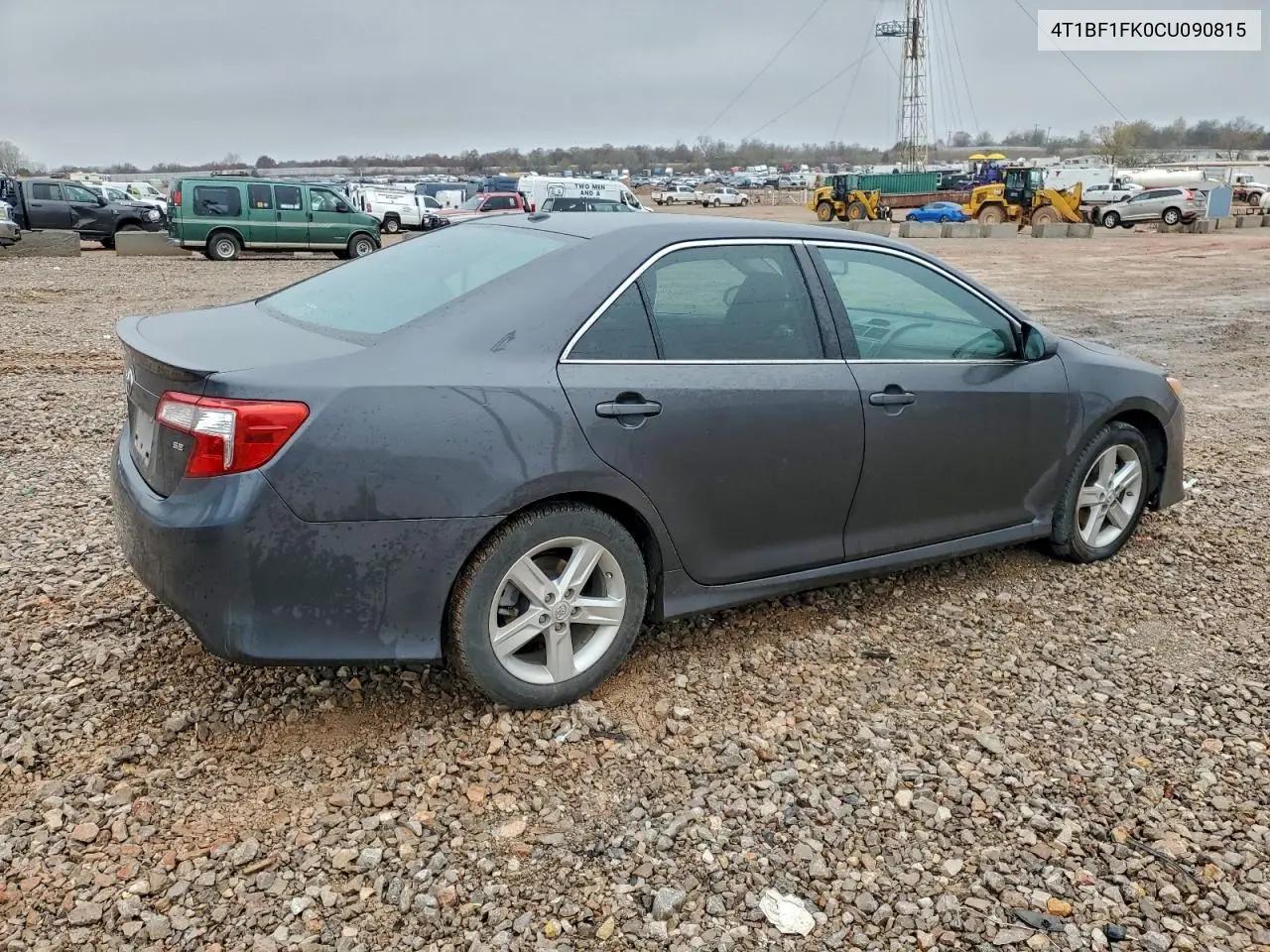 4T1BF1FK0CU090815 2012 Toyota Camry Base