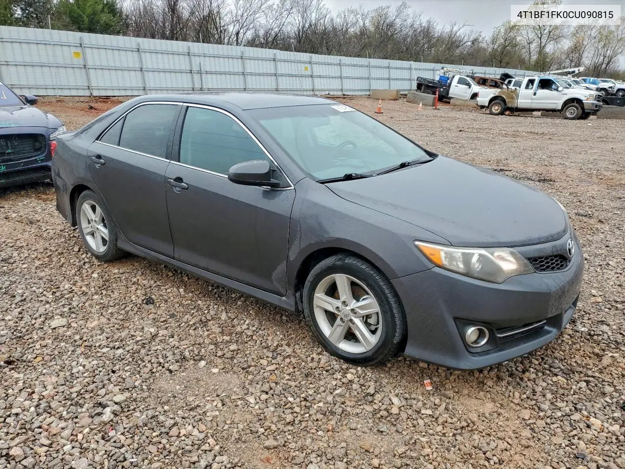 4T1BF1FK0CU090815 2012 Toyota Camry Base