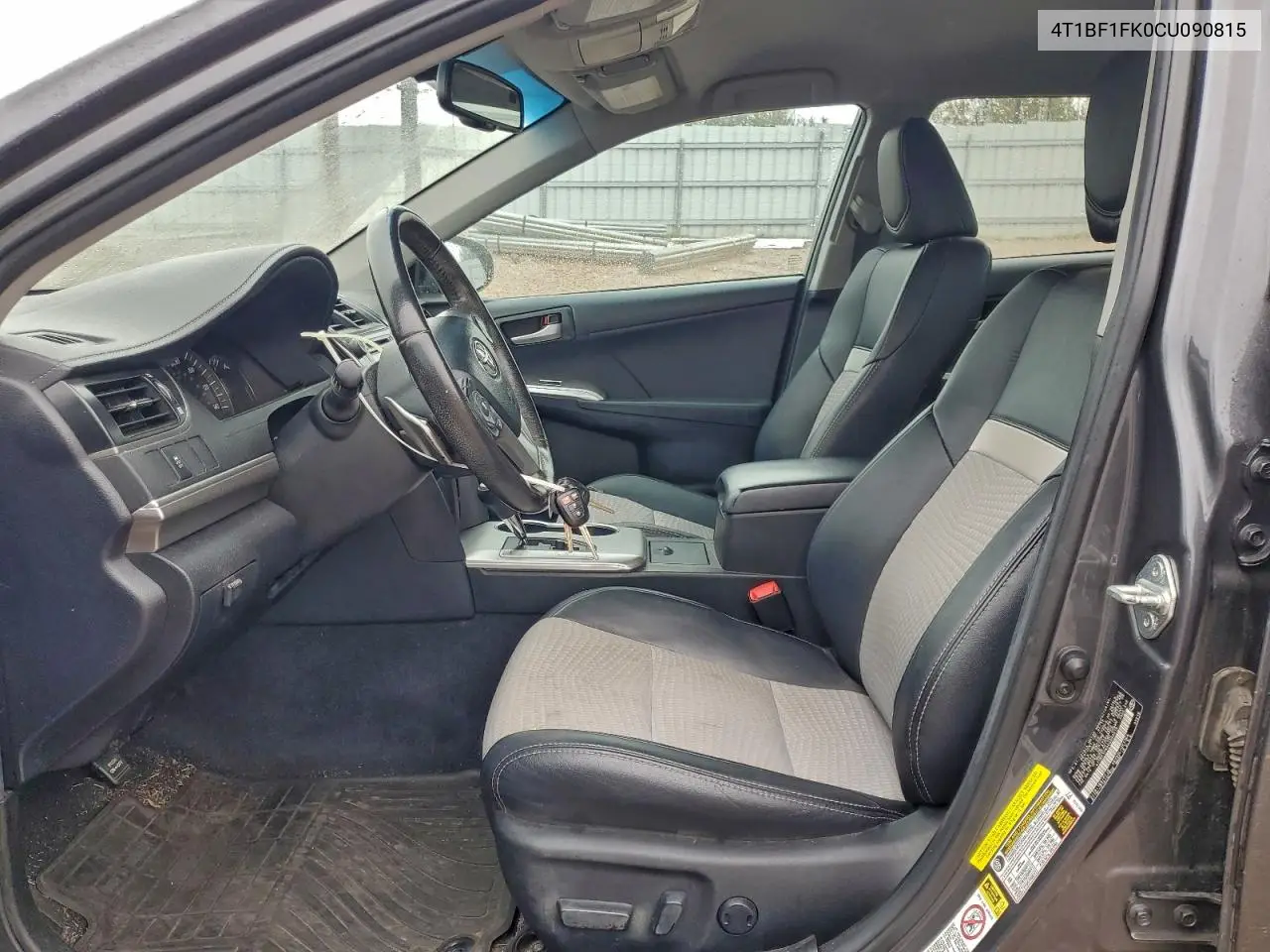 4T1BF1FK0CU090815 2012 Toyota Camry Base