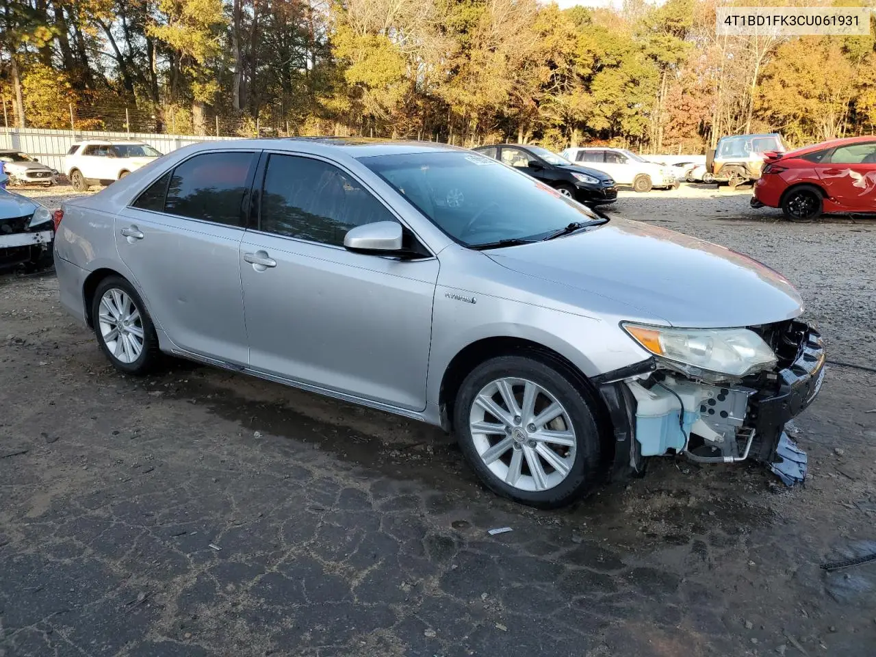 4T1BD1FK3CU061931 2012 Toyota Camry Hybrid