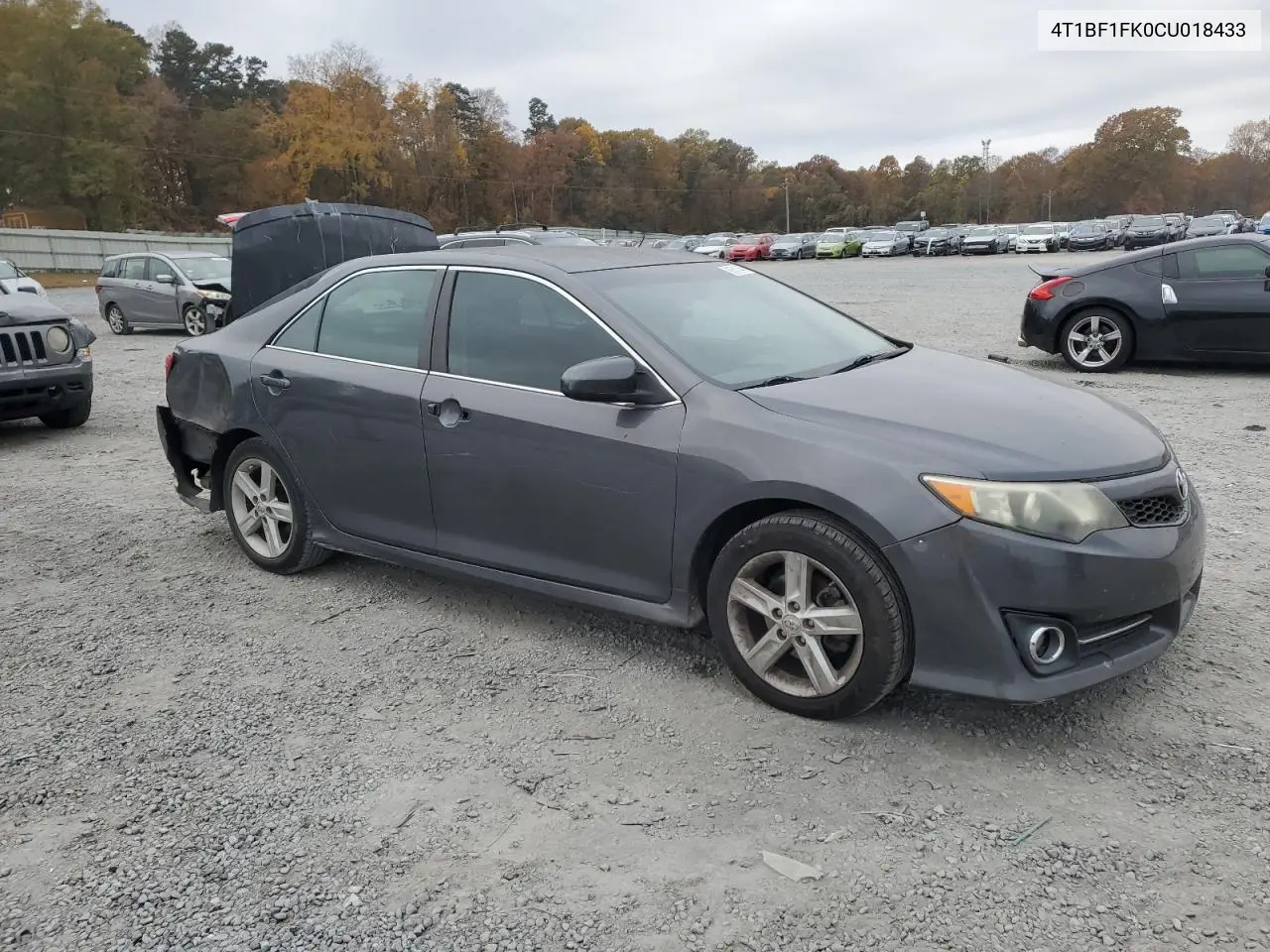 4T1BF1FK0CU018433 2012 Toyota Camry Base
