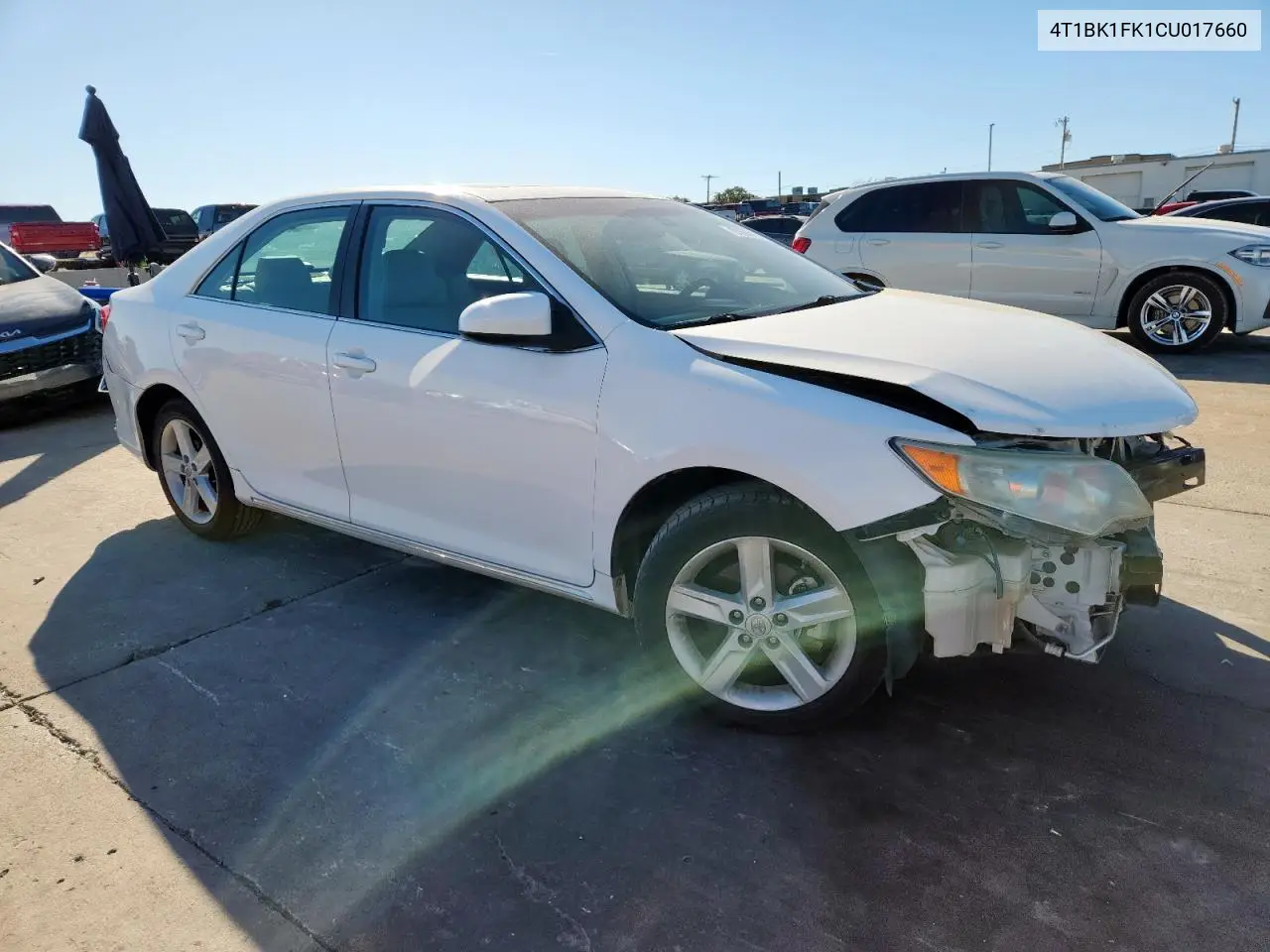 4T1BK1FK1CU017660 2012 Toyota Camry Se