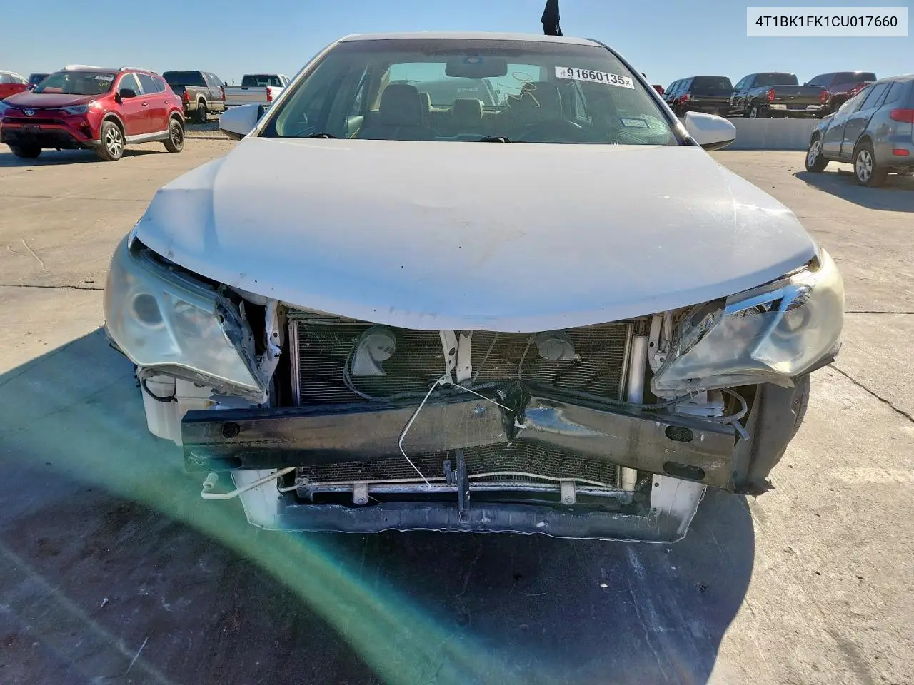 4T1BK1FK1CU017660 2012 Toyota Camry Se