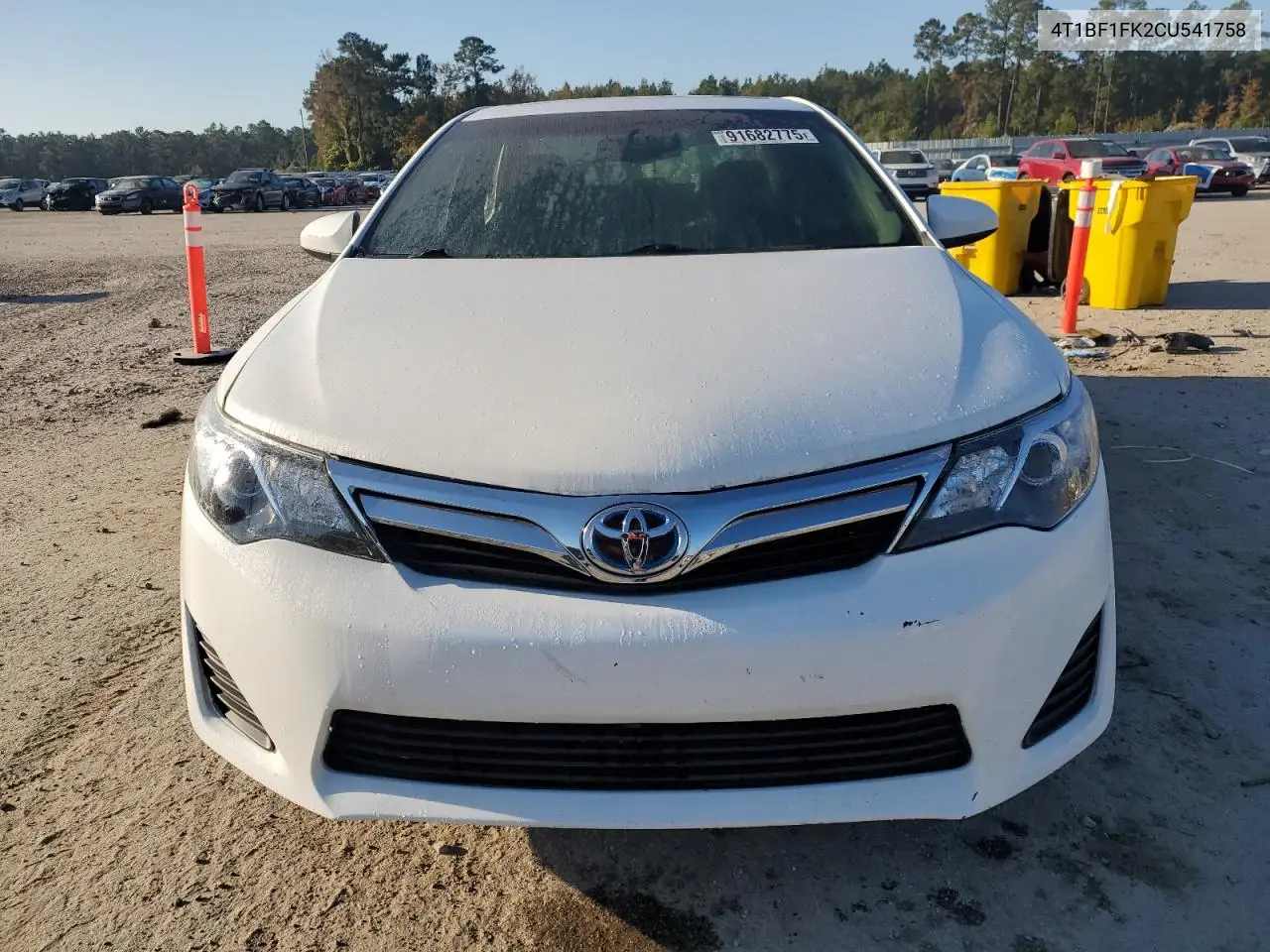 4T1BF1FK2CU541758 2012 Toyota Camry Base