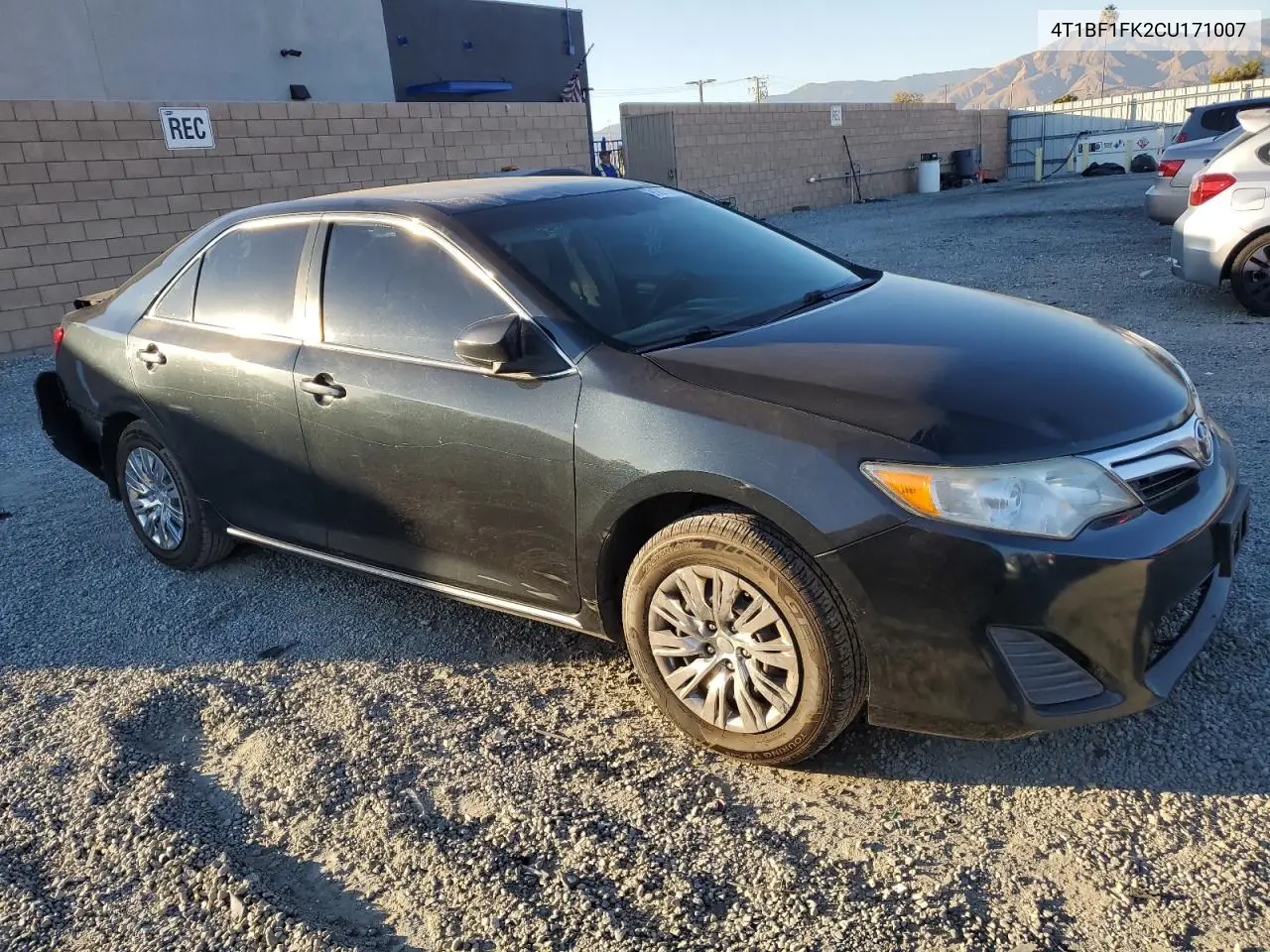 4T1BF1FK2CU171007 2012 Toyota Camry Base