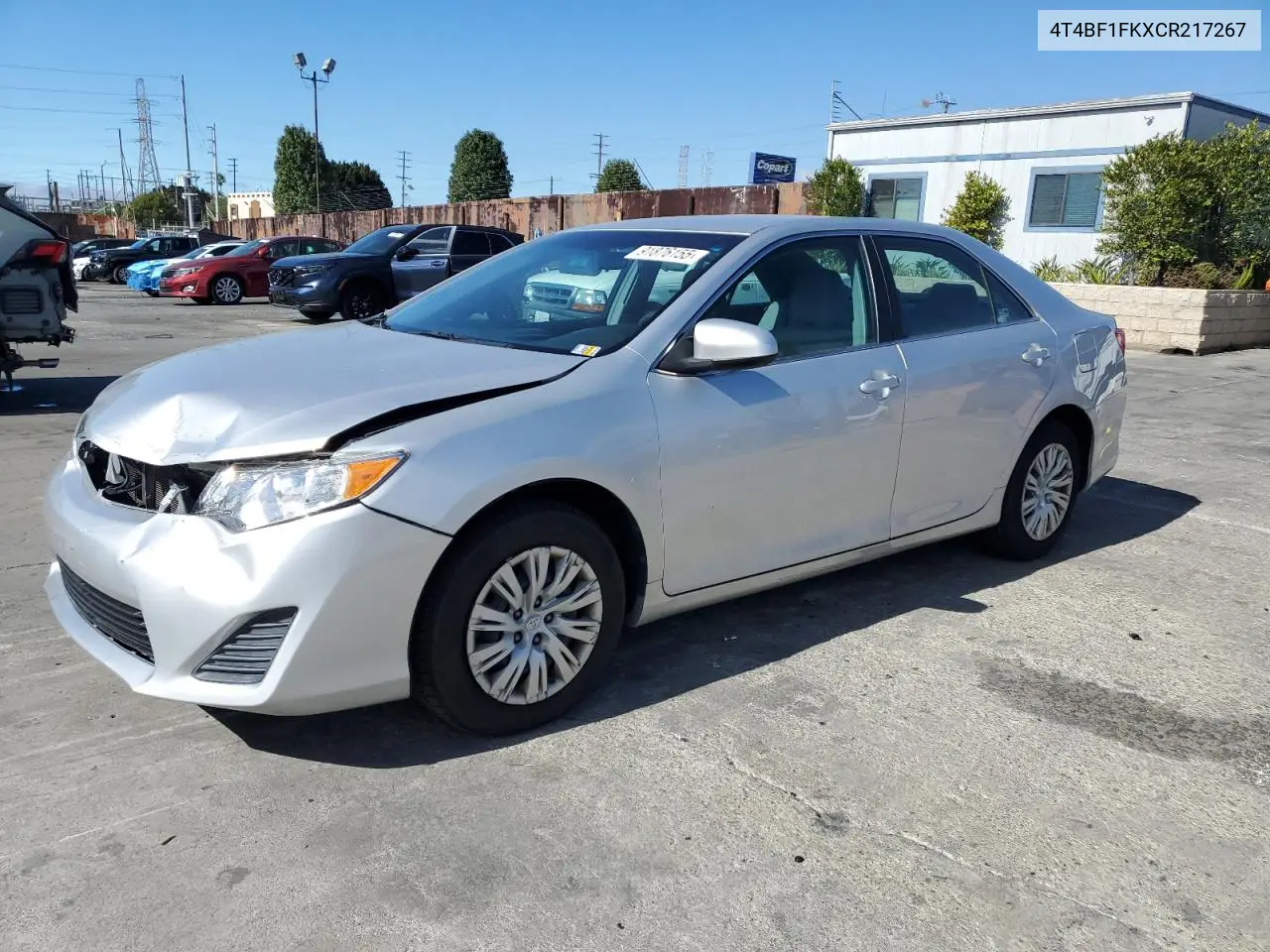 4T4BF1FKXCR217267 2012 Toyota Camry Base