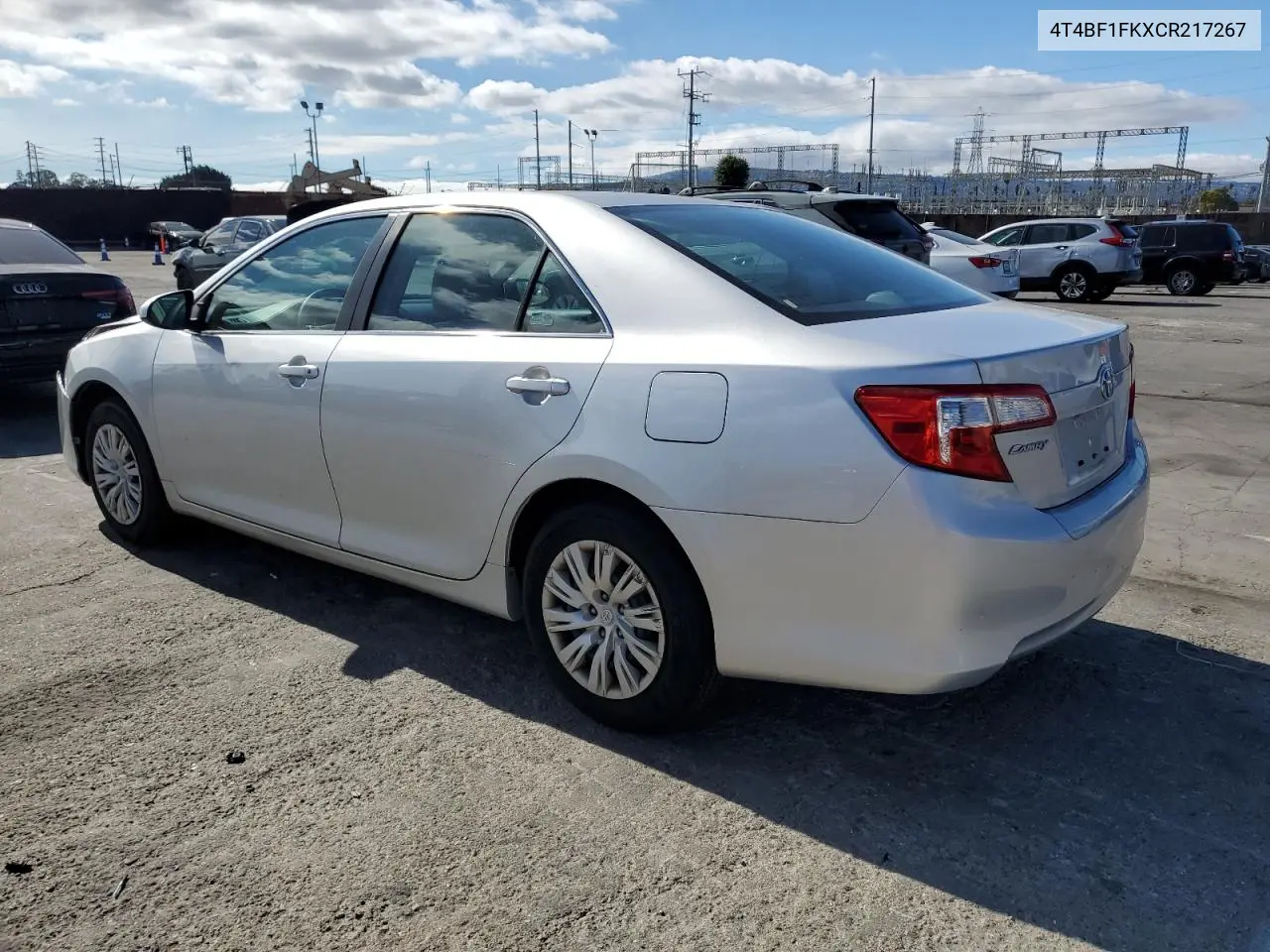 4T4BF1FKXCR217267 2012 Toyota Camry Base
