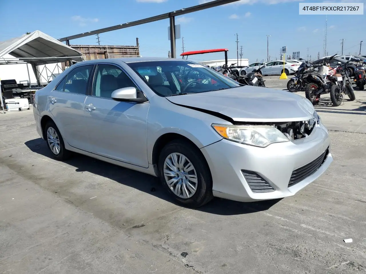 4T4BF1FKXCR217267 2012 Toyota Camry Base