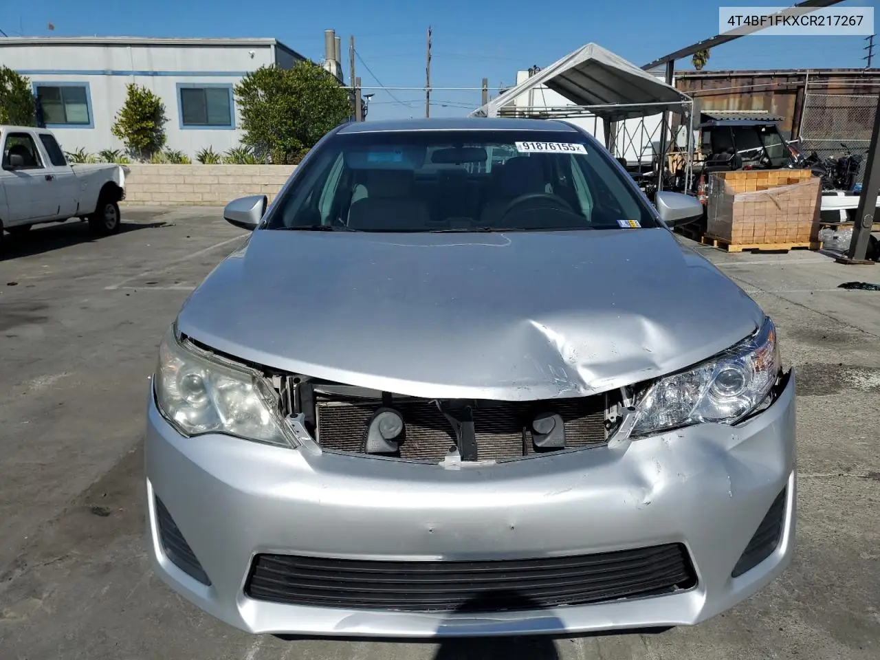 4T4BF1FKXCR217267 2012 Toyota Camry Base