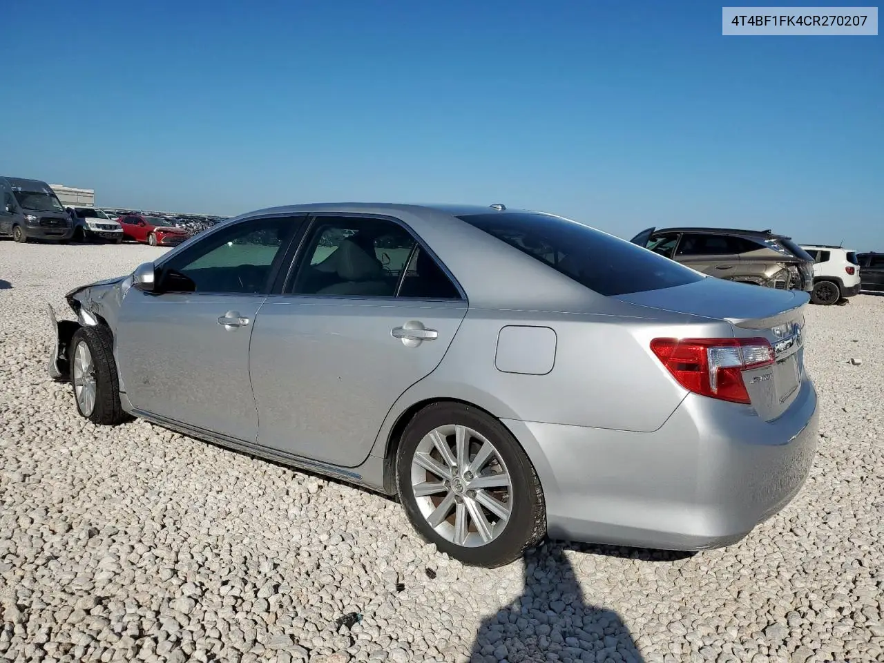 4T4BF1FK4CR270207 2012 Toyota Camry Base