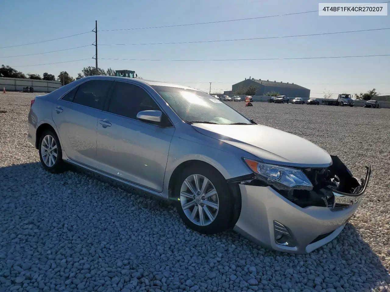 4T4BF1FK4CR270207 2012 Toyota Camry Base