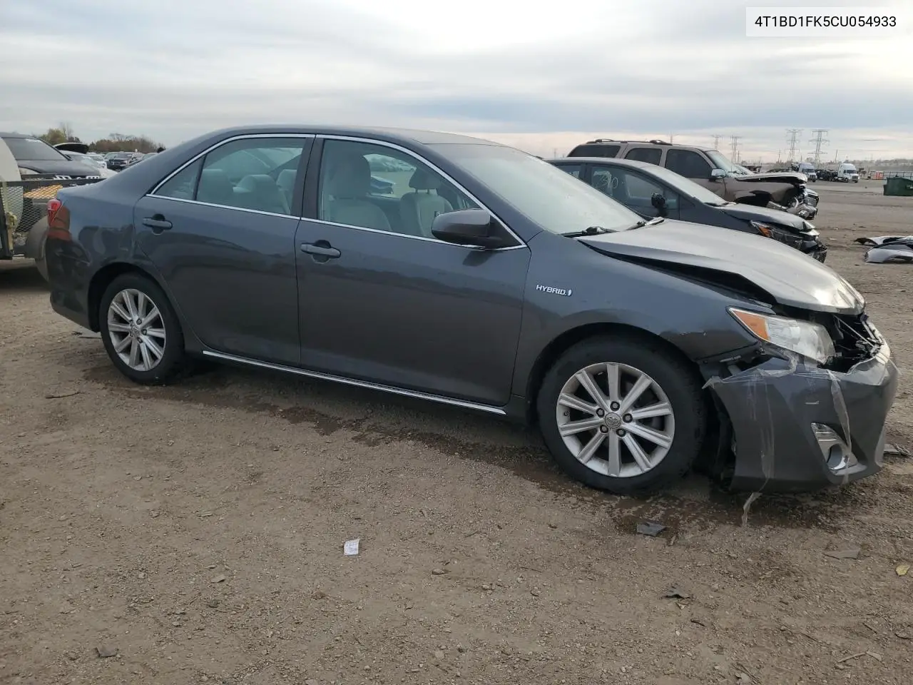 4T1BD1FK5CU054933 2012 Toyota Camry Hybrid