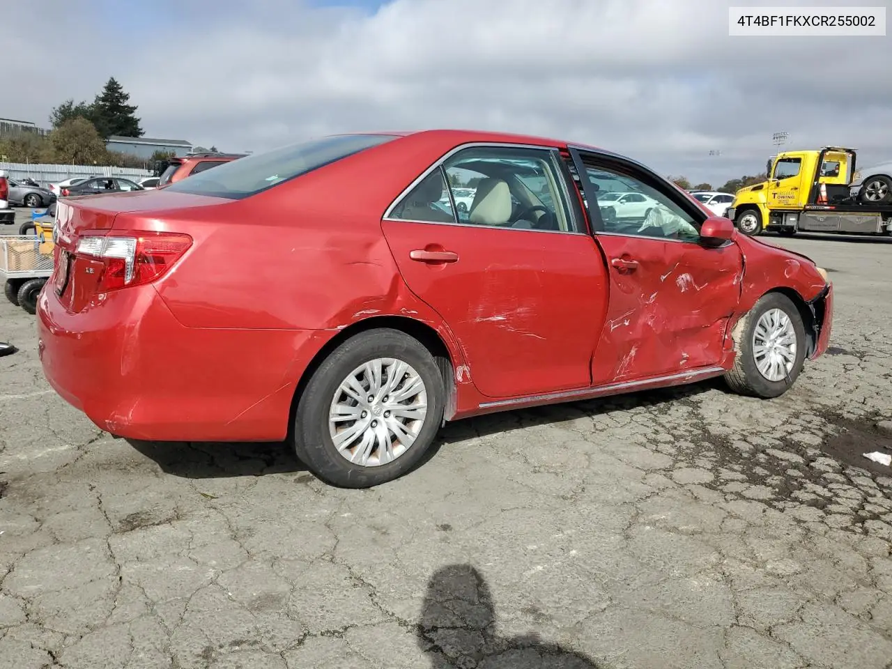 4T4BF1FKXCR255002 2012 Toyota Camry Base
