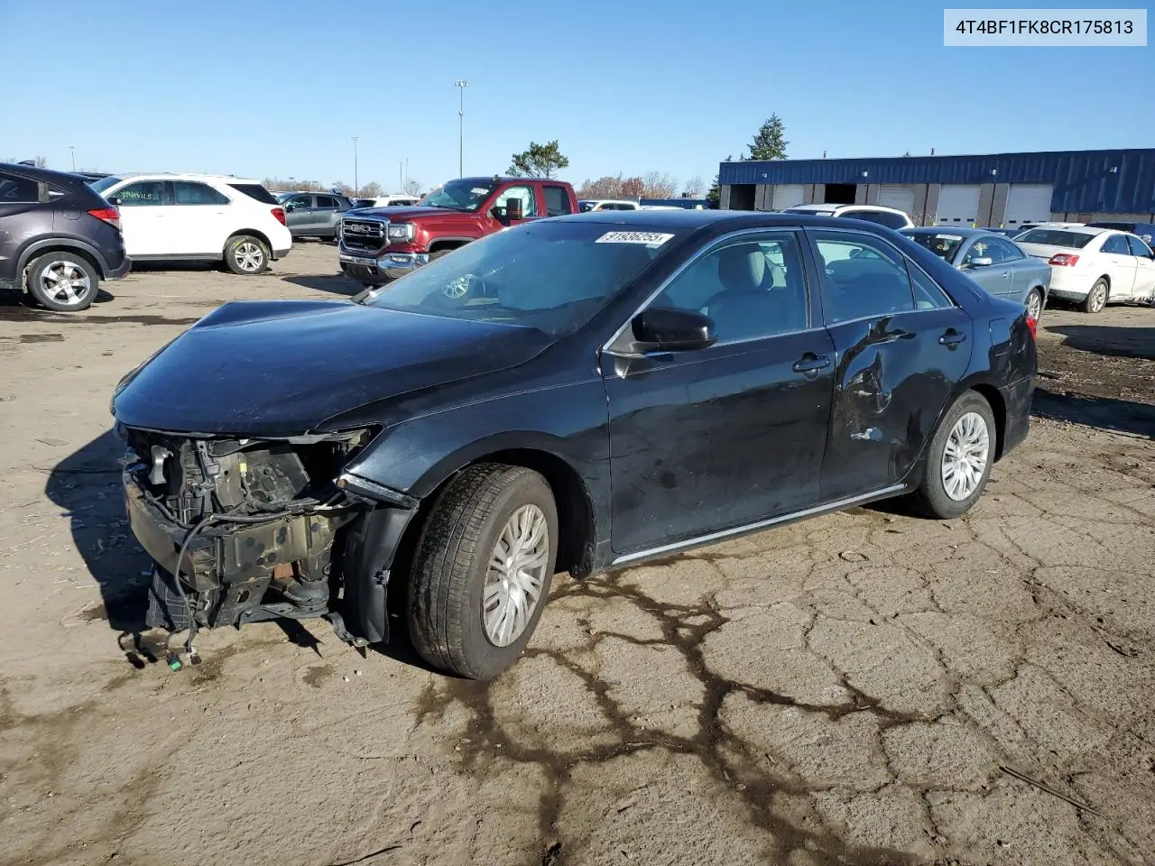 4T4BF1FK8CR175813 2012 Toyota Camry Base