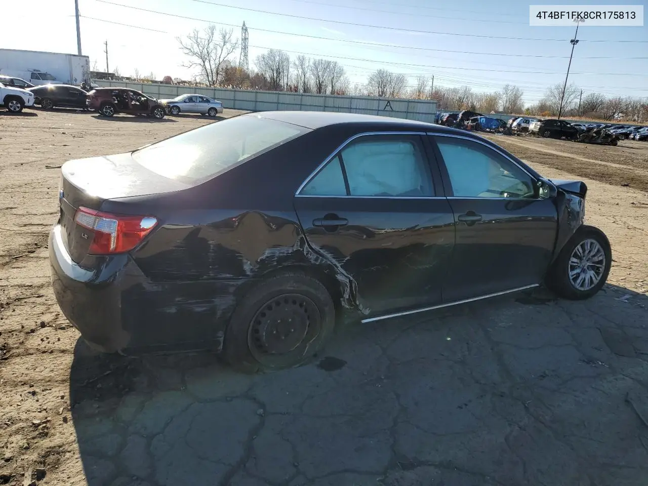4T4BF1FK8CR175813 2012 Toyota Camry Base