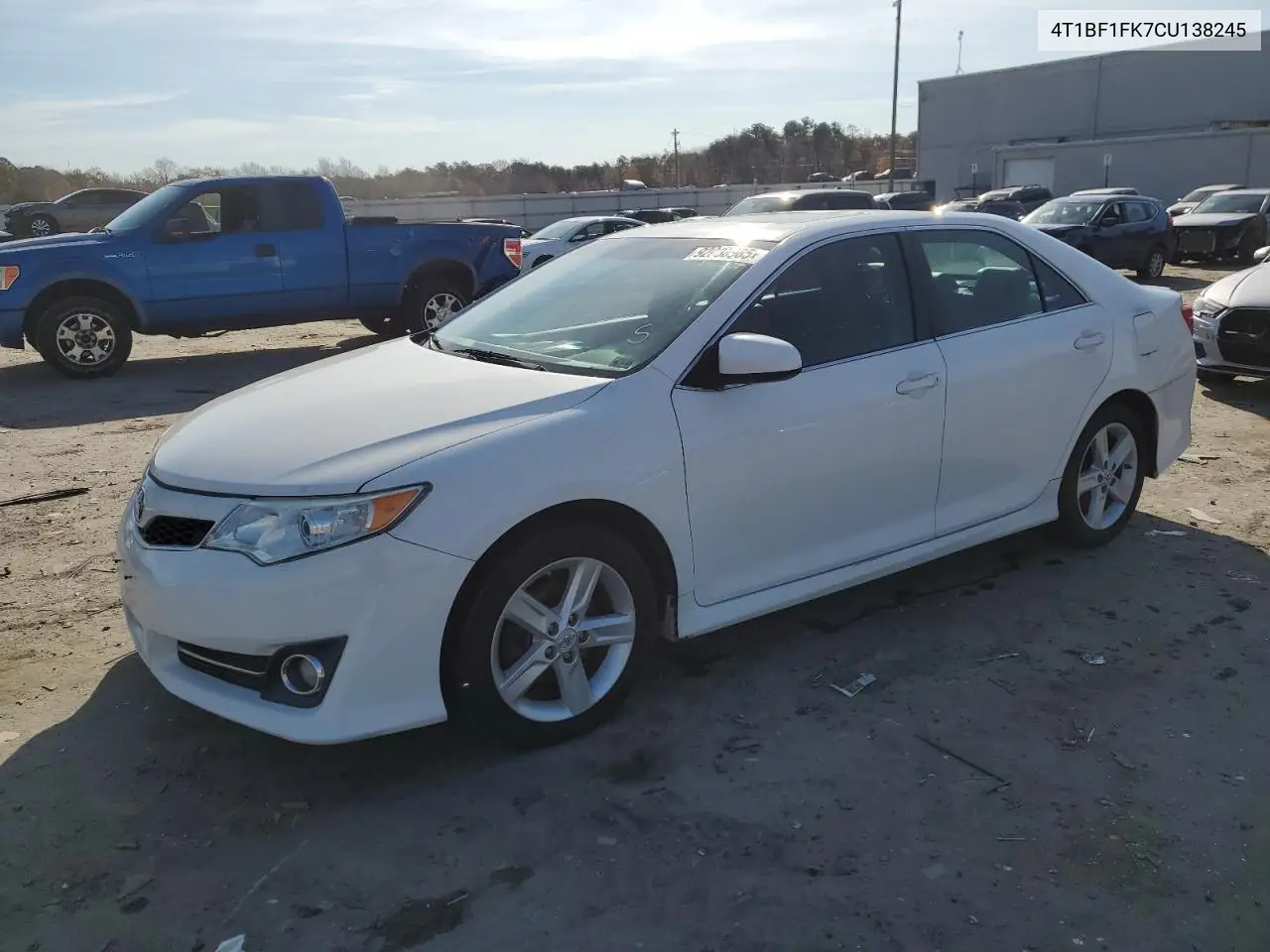 4T1BF1FK7CU138245 2012 Toyota Camry Base
