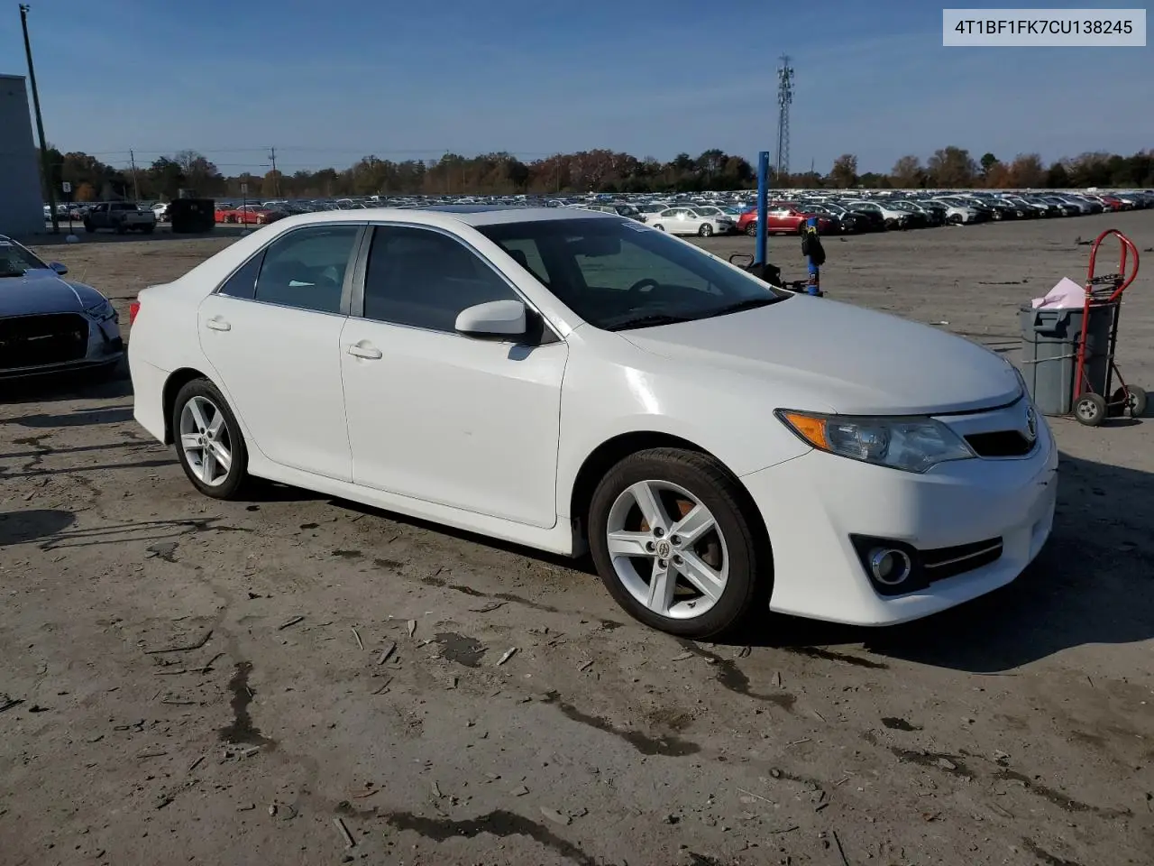 4T1BF1FK7CU138245 2012 Toyota Camry Base