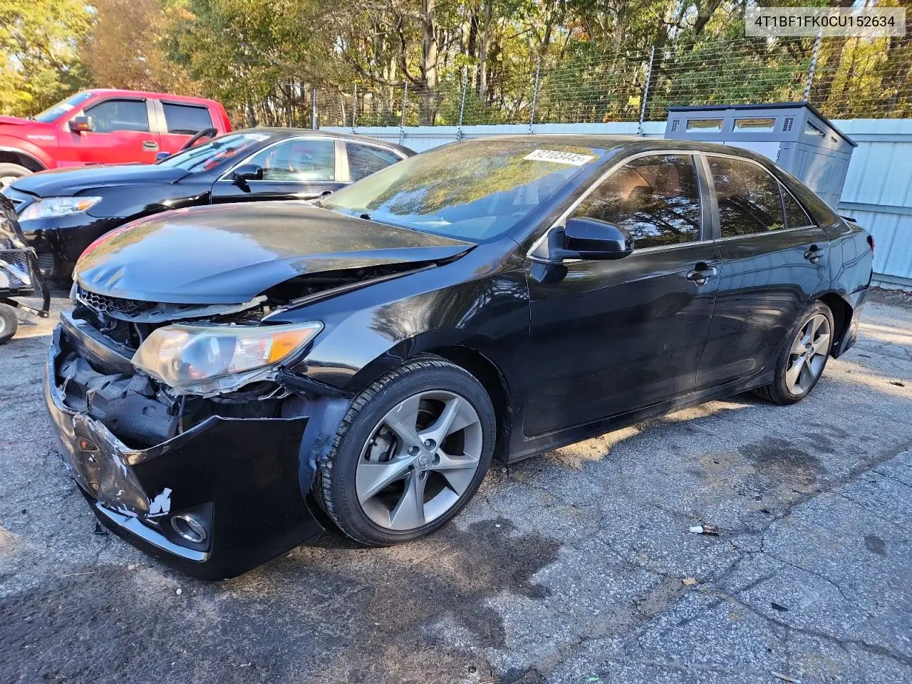 4T1BF1FK0CU152634 2012 Toyota Camry Base
