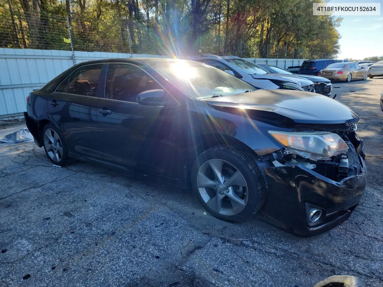4T1BF1FK0CU152634 2012 Toyota Camry Base