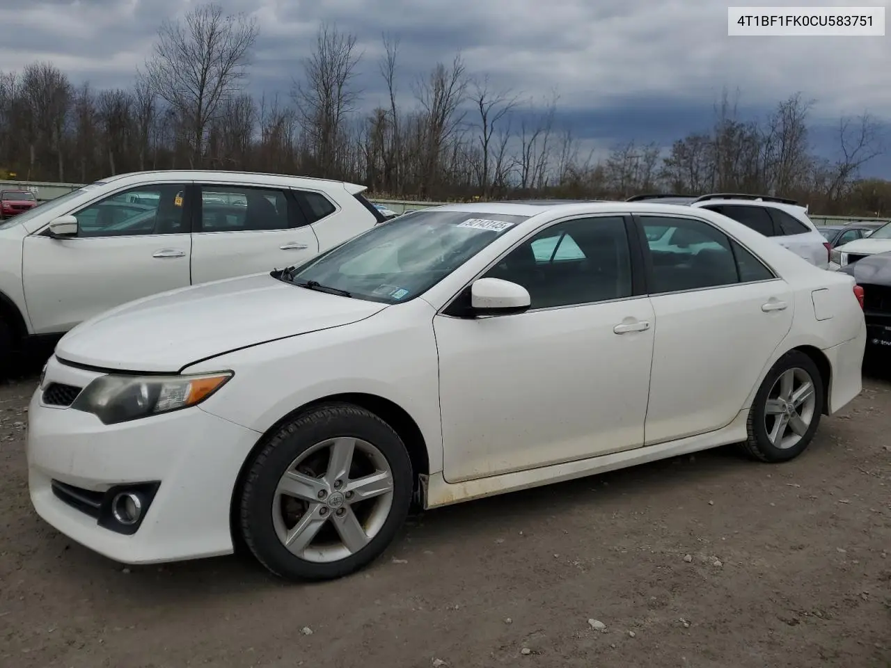 4T1BF1FK0CU583751 2012 Toyota Camry Base