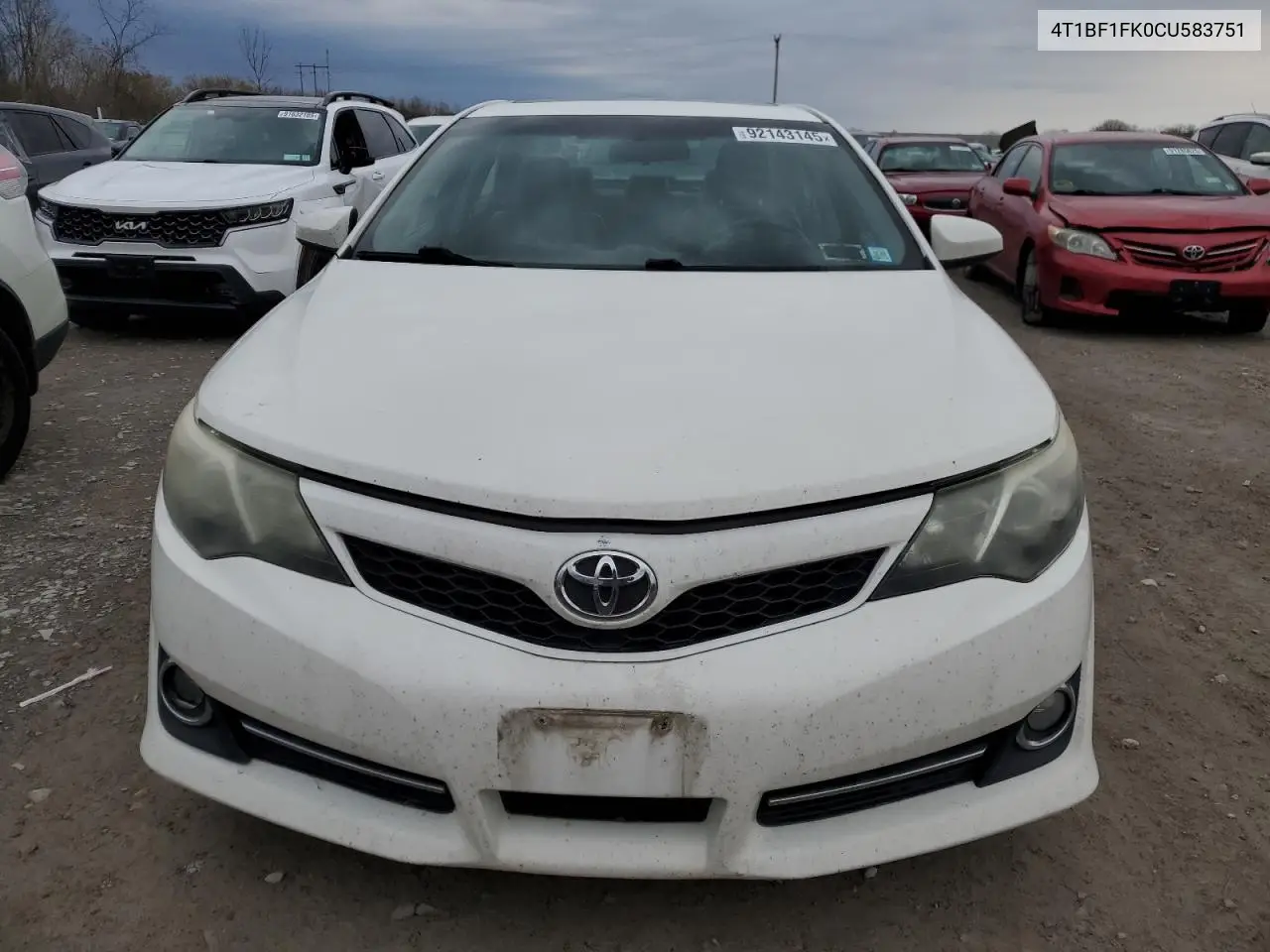 4T1BF1FK0CU583751 2012 Toyota Camry Base