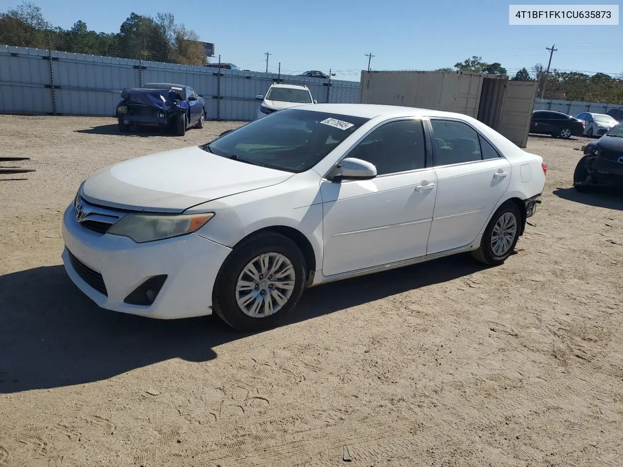 4T1BF1FK1CU635873 2012 Toyota Camry Base