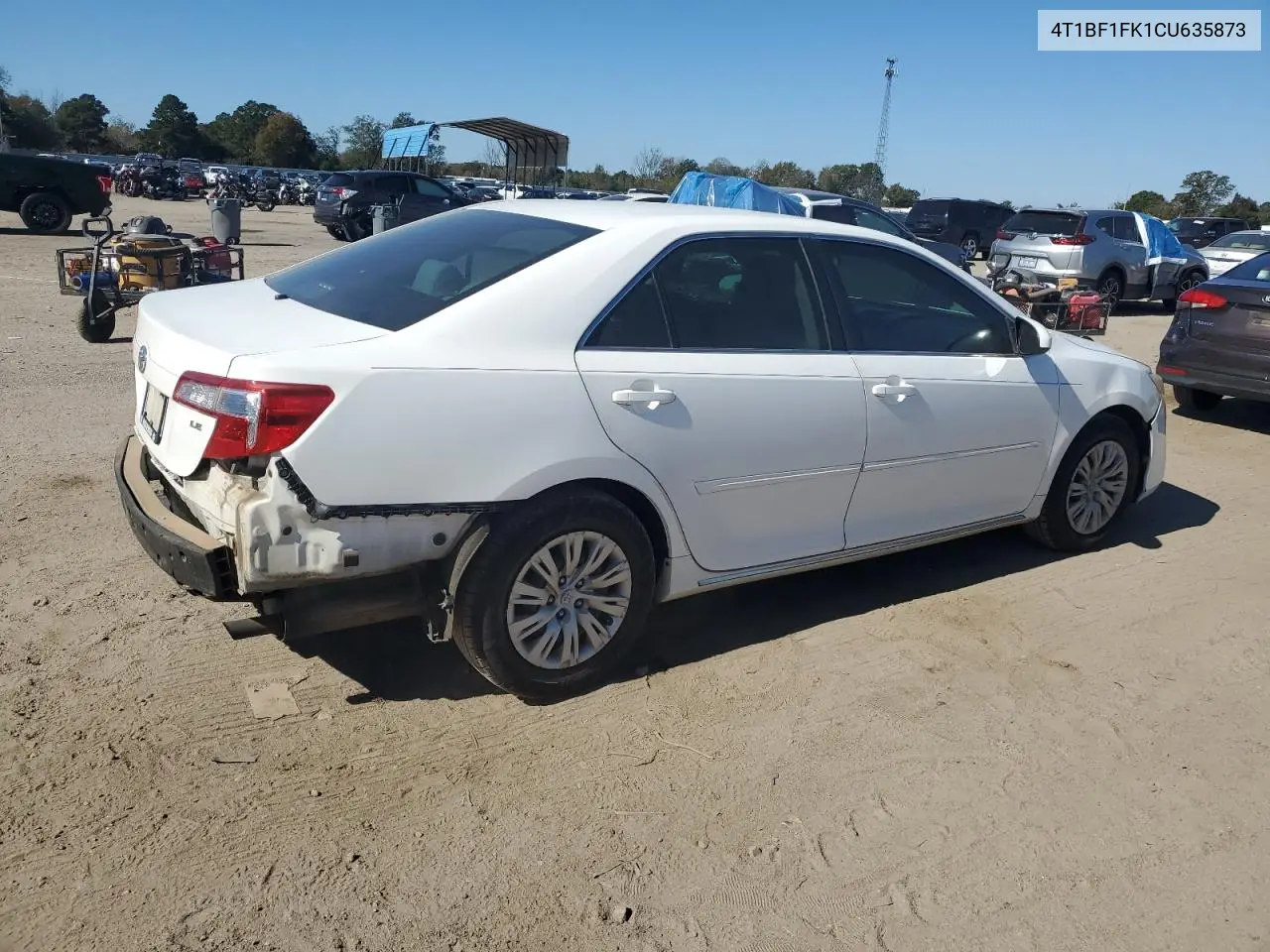 4T1BF1FK1CU635873 2012 Toyota Camry Base