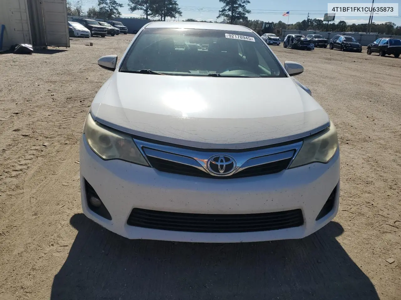 4T1BF1FK1CU635873 2012 Toyota Camry Base