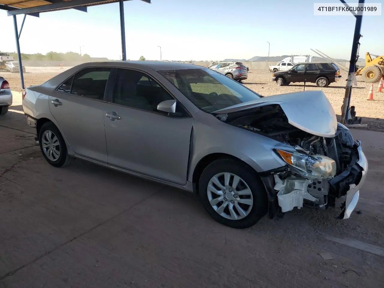 4T1BF1FK6CU001989 2012 Toyota Camry Base
