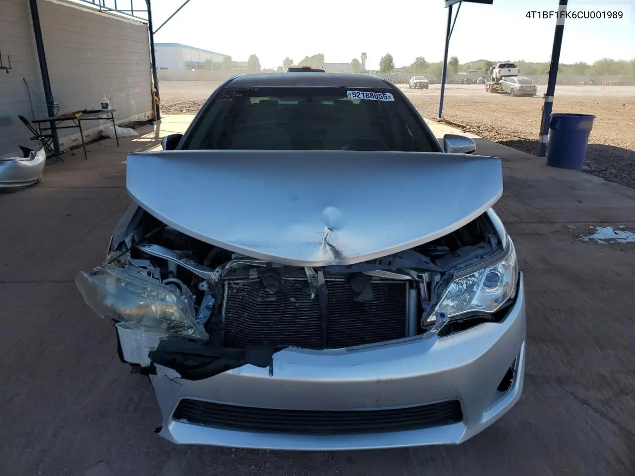 4T1BF1FK6CU001989 2012 Toyota Camry Base