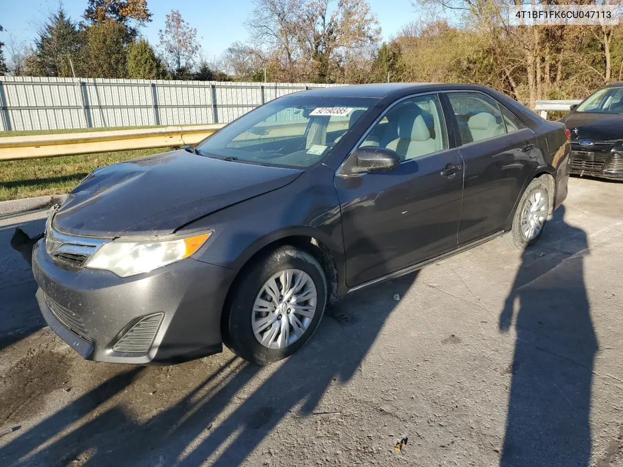 4T1BF1FK6CU047113 2012 Toyota Camry Base