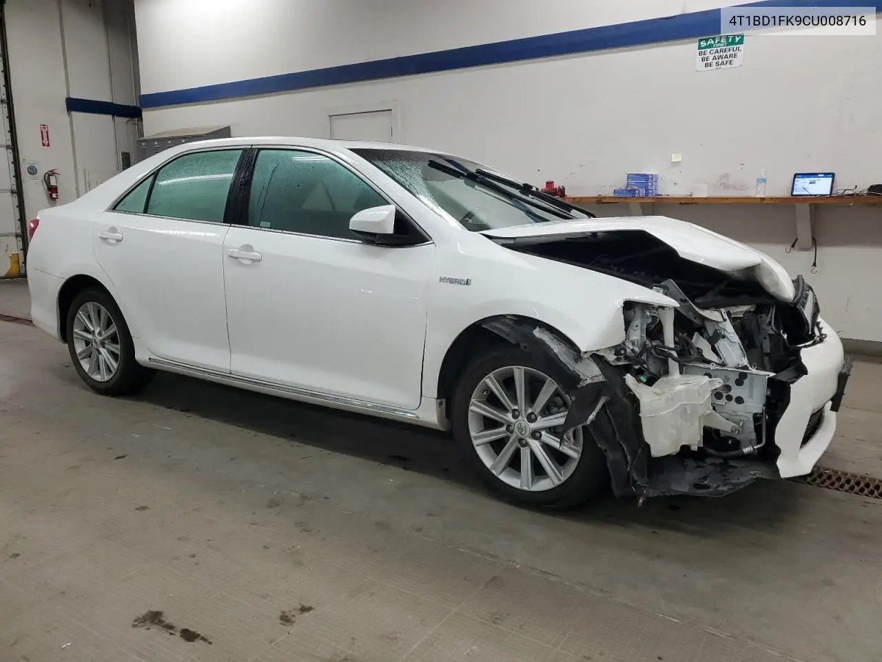 4T1BD1FK9CU008716 2012 Toyota Camry Hybrid
