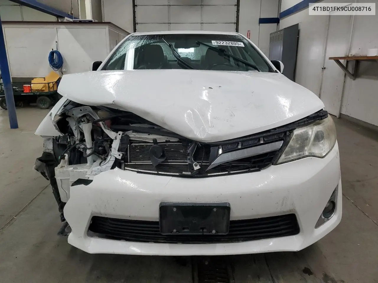 4T1BD1FK9CU008716 2012 Toyota Camry Hybrid